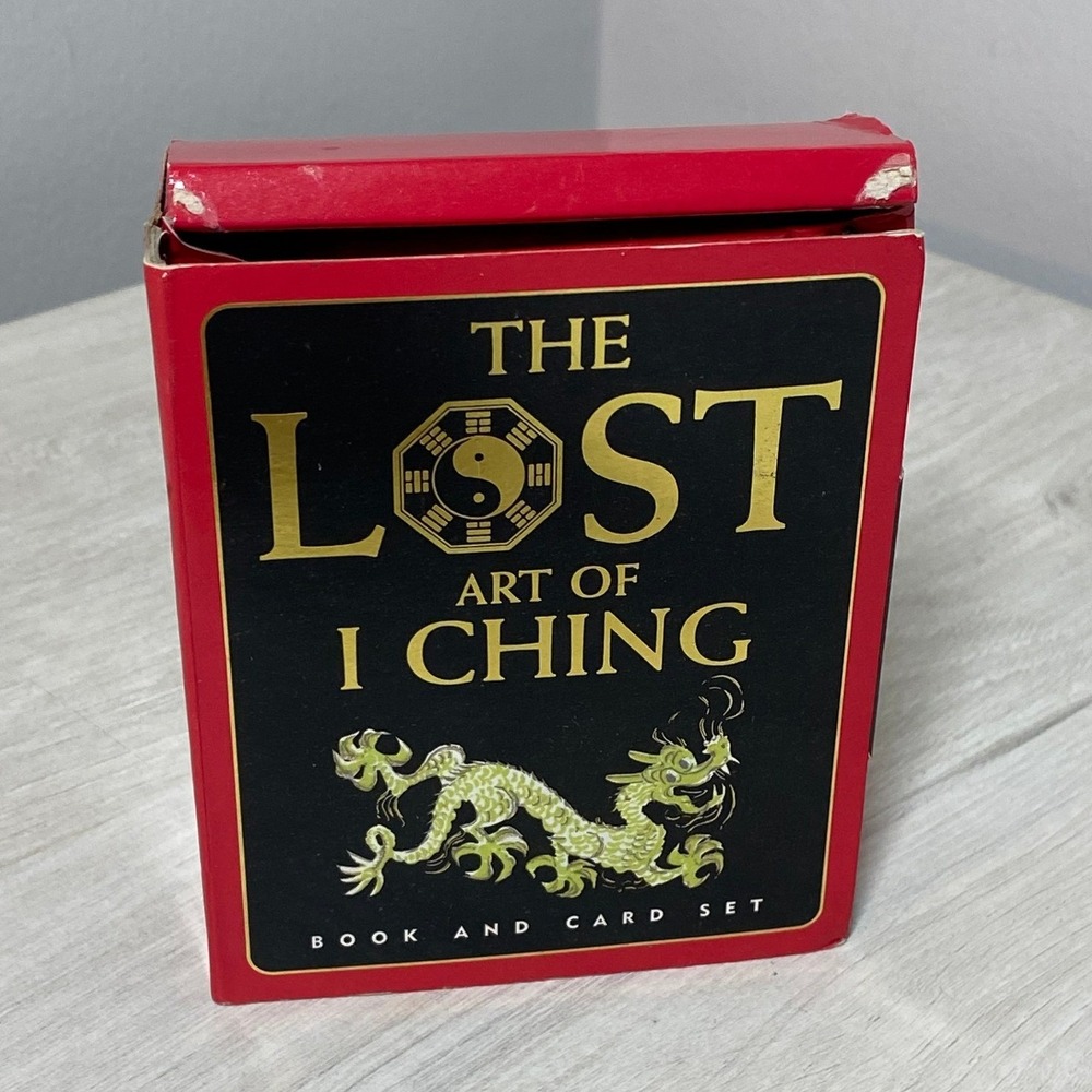 The Lost Art of I Ching Book Card Set Peter Pauper Press Divination Kit Oracle